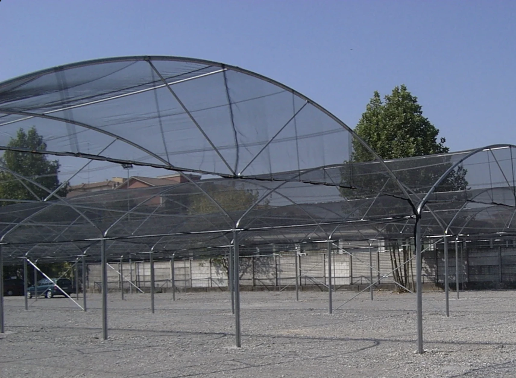 Sistema antigrandine Light alleggerito per zone a basso rischio