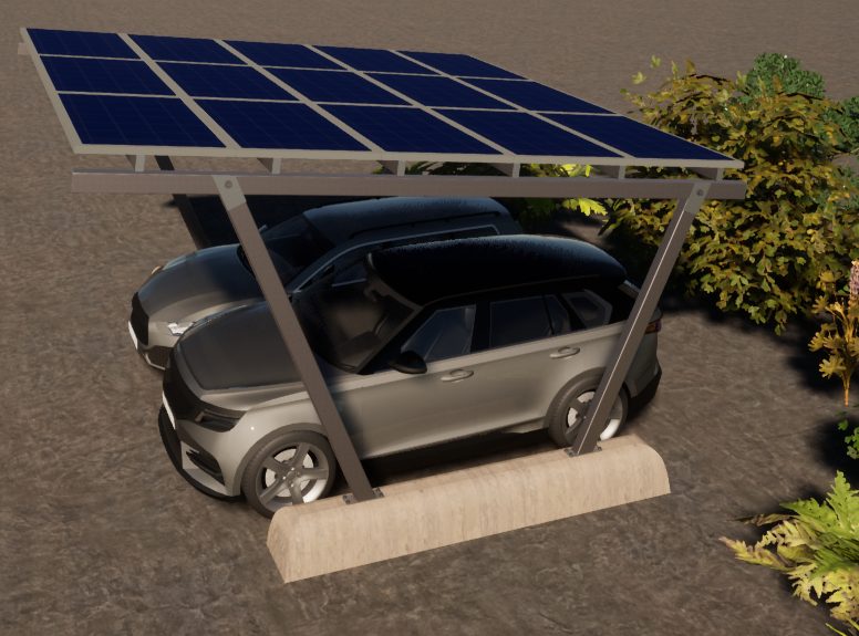 Pensilina fotovoltaica Euromet — n. 7