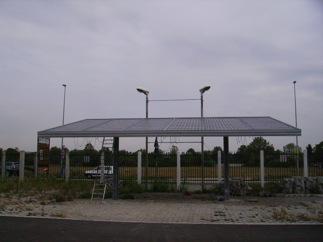 Pensilina fotovoltaica Euromet — n. 11