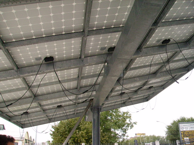 Pensilina fotovoltaica Euromet — n. 13