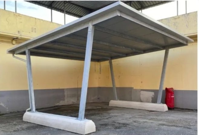 Pensilina fotovoltaica Euromet — n. 15