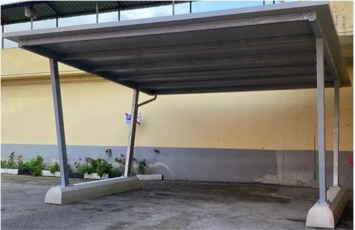 Pensilina fotovoltaica Euromet — n. 16